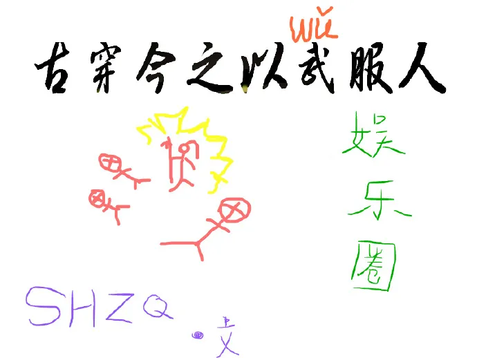 古穿今之以武服人[娱乐圈]